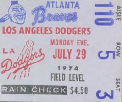 Braves vs Dodgers 7-28-74.jpg (10463 bytes)