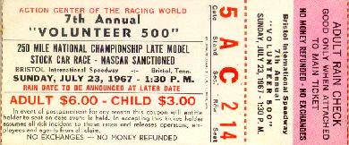 Volunteer 500, 1967 .jpg (24593 bytes)
